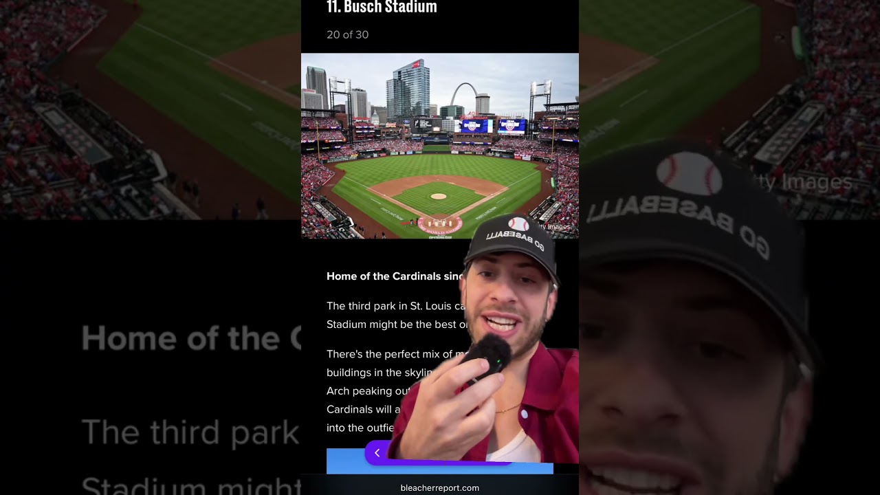 ALL MLB stadiums ranked in 2025 reaction