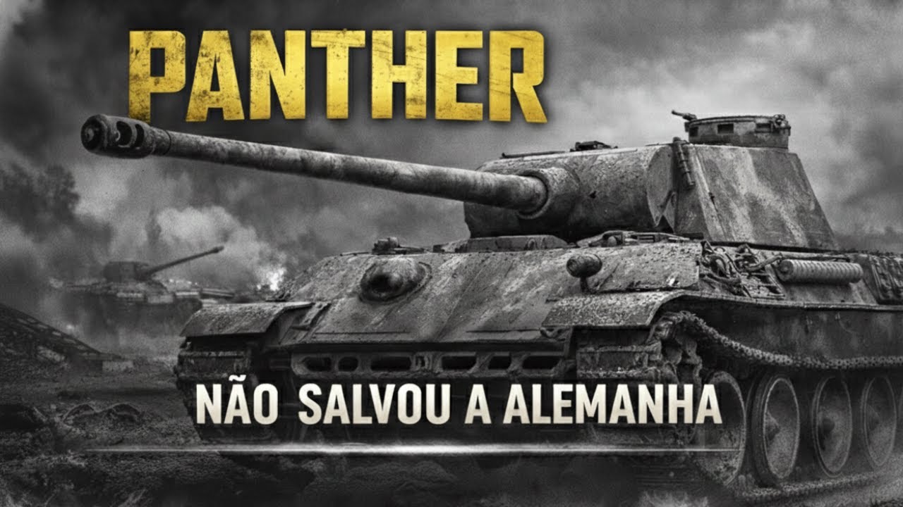 Panther O Melhor Tanque Alemão Que Não Conseguiu Vencer a Guerra