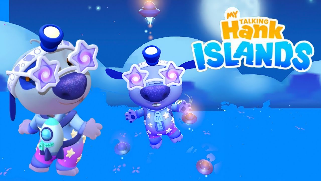 Exploring Space with Hank! My Talking Hank Islands Gameplay Walkthrough