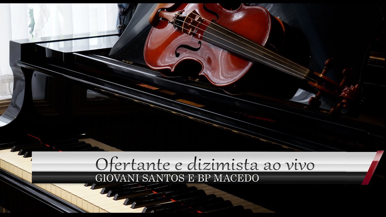 GIOVANI SANTOS E BP MACEDO - OFERTANTE E DIZIMISTA AO VIVO (COVER) MELISSA