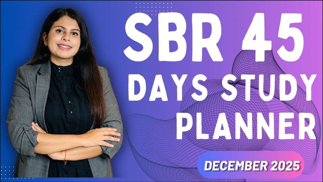 Как сдать ACCA SBR за 45 дней?