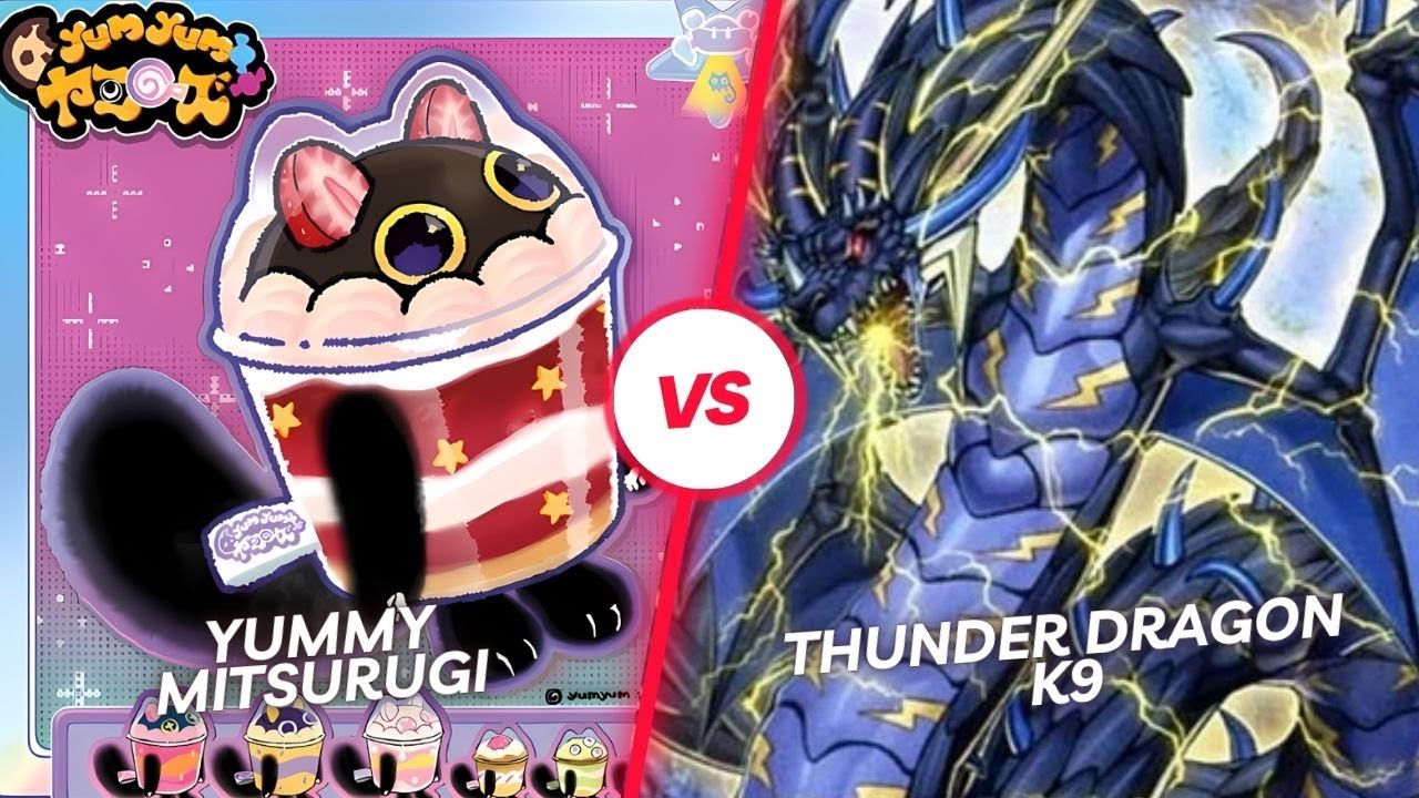 Yummy Mitsurugi VS Thunder Dragon K9 | Yu-Gi-Oh! Locals Table 1