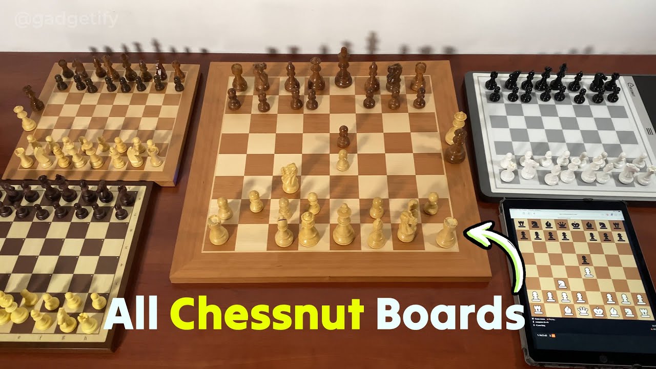 Chessnut Air+ против Chessnut EVO против Chessnut Pro против Chessnut Air 🟡 Gadgetify