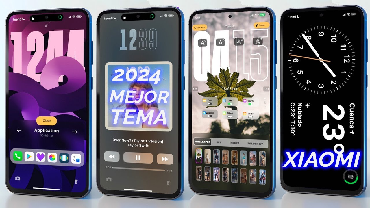 Finalmente!! El Tema Oficial de HyperiOS para Cualquier Xiaomi (M&aacute;s Completo y Avanzado que Nunca)