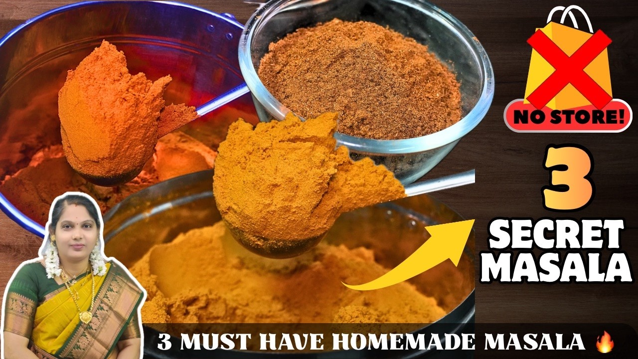 இந்த 3 Masala Secret தெரிஞ்சா… சமையல் Level மாறிடும்!