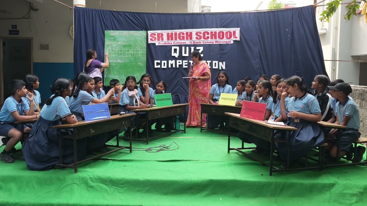 SR HIGH SCHOOL(Prathiba Campus) QUIZ COMPETITION(PRIMARY) 2025-26