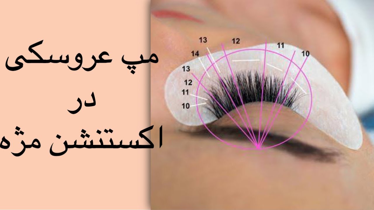 آموزش کامل مپ اکستنشن مژه | مپ عروسکی | Eye Lash Map | MarjanBeauty #extension #lash #اکستنشن #افکت