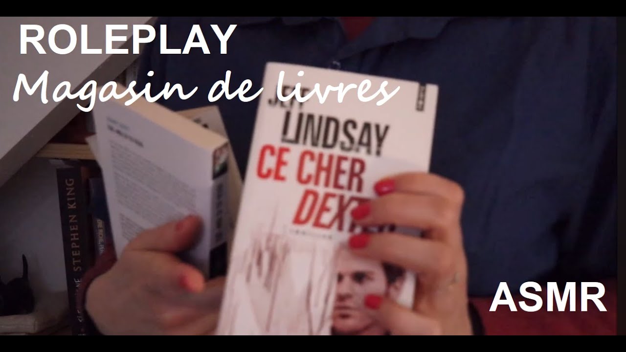 ASMR français - Roleplay : Magasin de livres