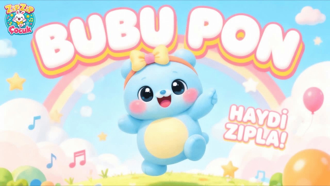 Bubu Pon! 🎶 Haydi Zıpla Alkışla | Hareketli Çocuk Şarkıları | Kids Dance