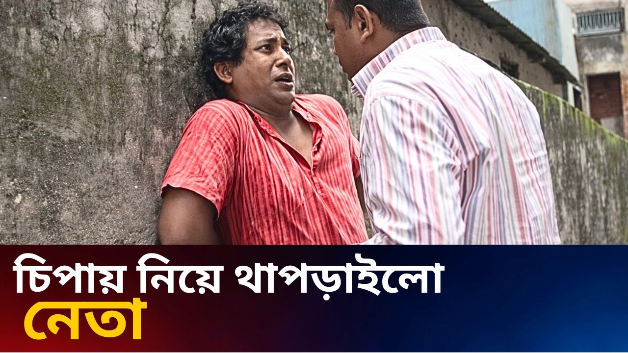 আমার বন্ধু যখন নেতার মিছিলে যায় না ! তখন বন্ধুরে চিপায় নিয়ে থাপড়াইলো নেতা #natokclip