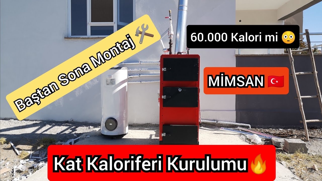 MİMSAN Kat Kaloriferi Kurulum 🔥| 60.000 Kalori Mi ? 😳 | 