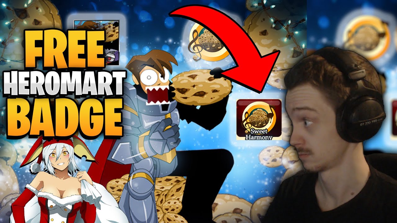 Free Heromart Badge! AQWorlds