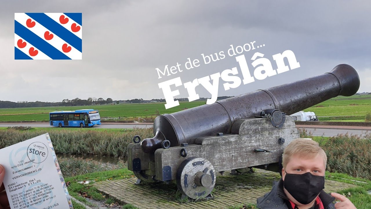 Op avontuur in FRYSLÂN, met streekbussen | VLOG | Juliën