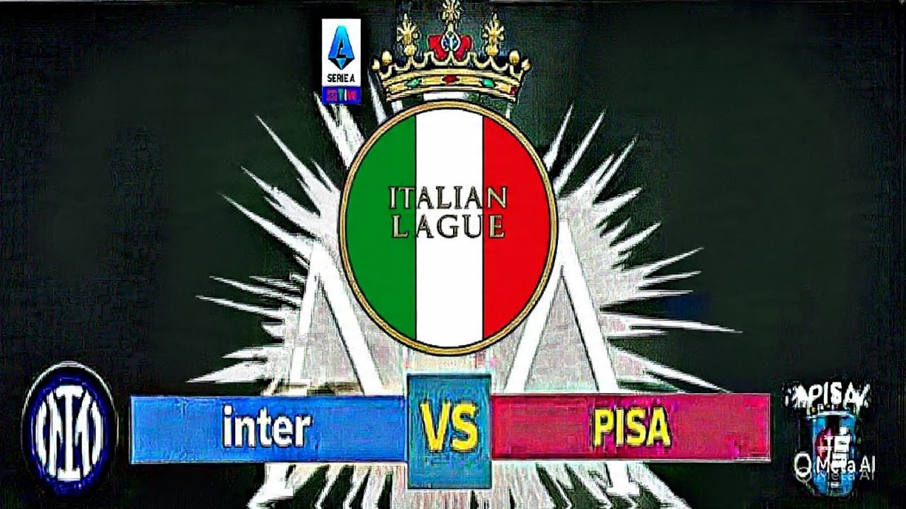 Inter vs Pisa (Gameplay) | Goles, Jugadas y Tácticas