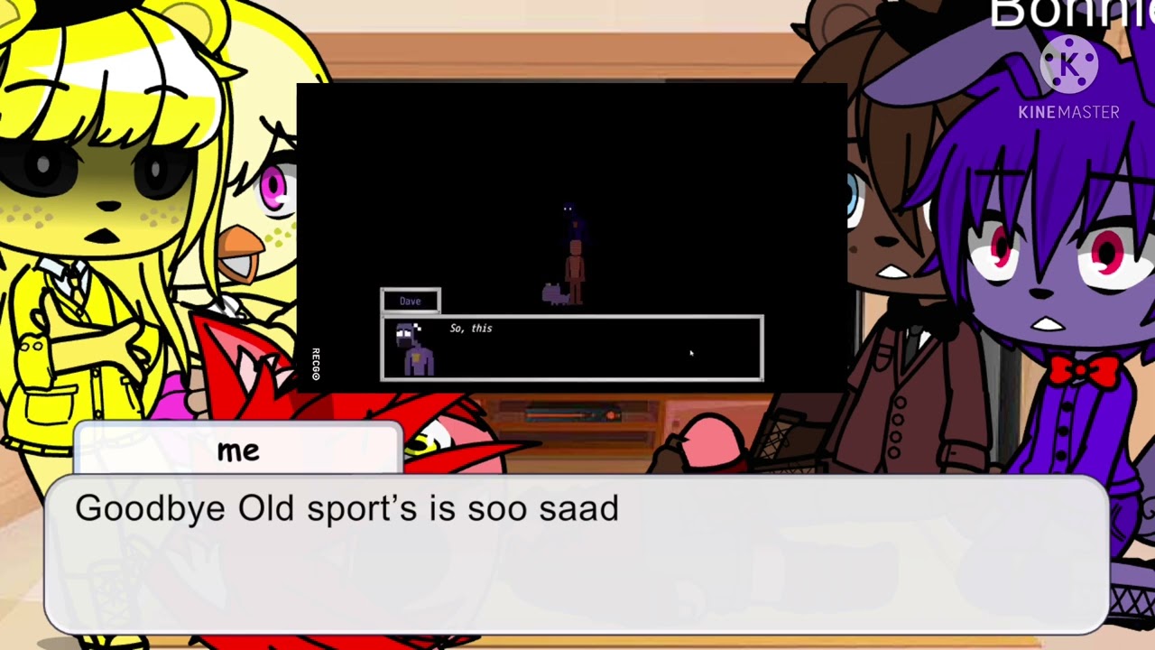 Fnaf1 Reacts too DSAF Battle 3|Requested|