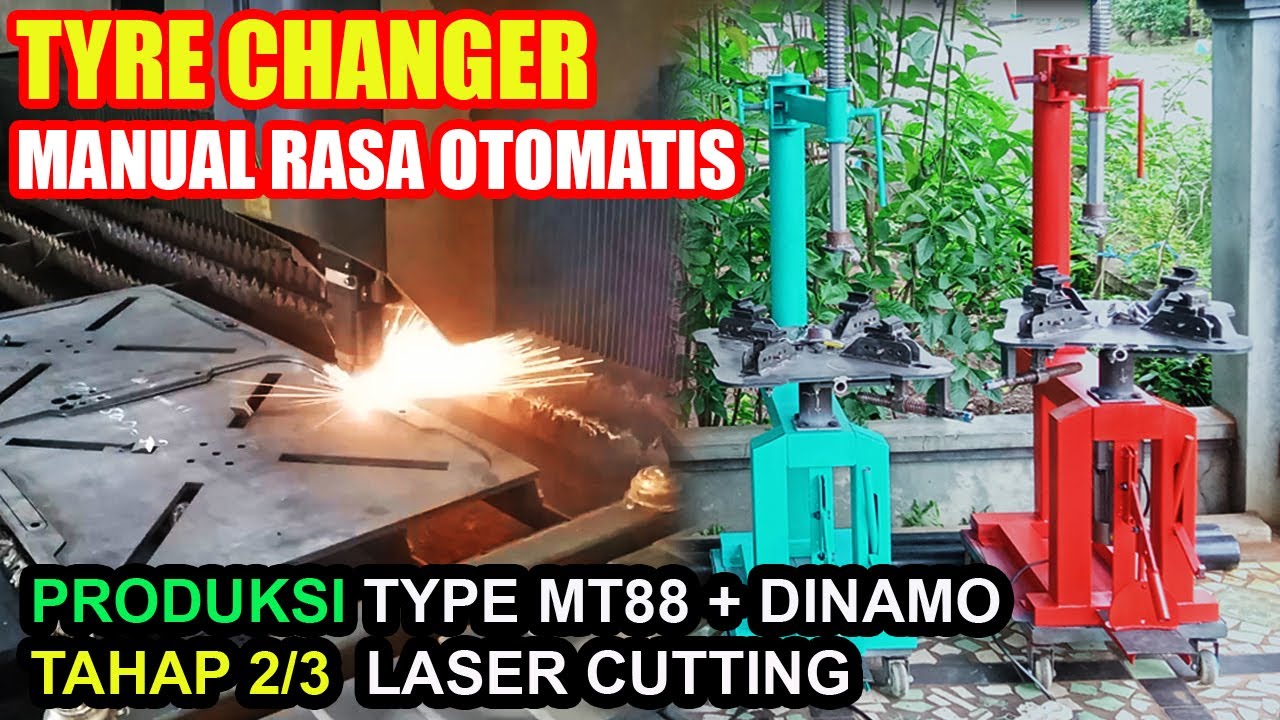 TYRE CHANGER MT-88 || Produksi Part 2/3... Labuhanbatu + Minahasa Selatan + Gresik + Kediri