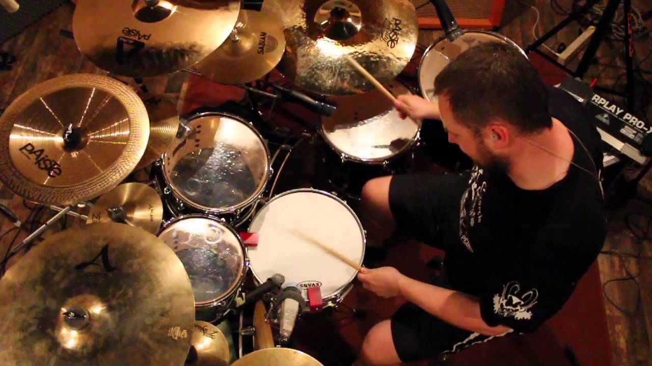 CINIS drums recording at HERTZ STUDIO 2012.