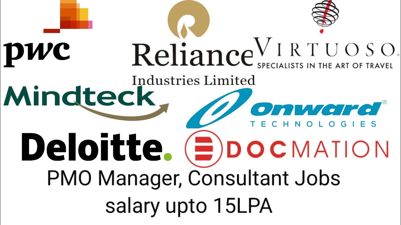 PMO Manager Jobs Opportunities - Big 4