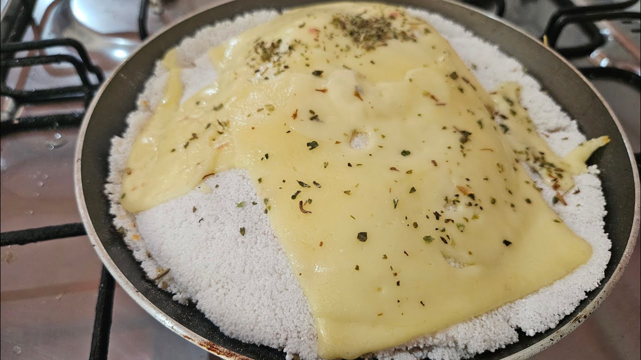 Como fazer lanche de tapioca bem recheado, uma delícia 😋 