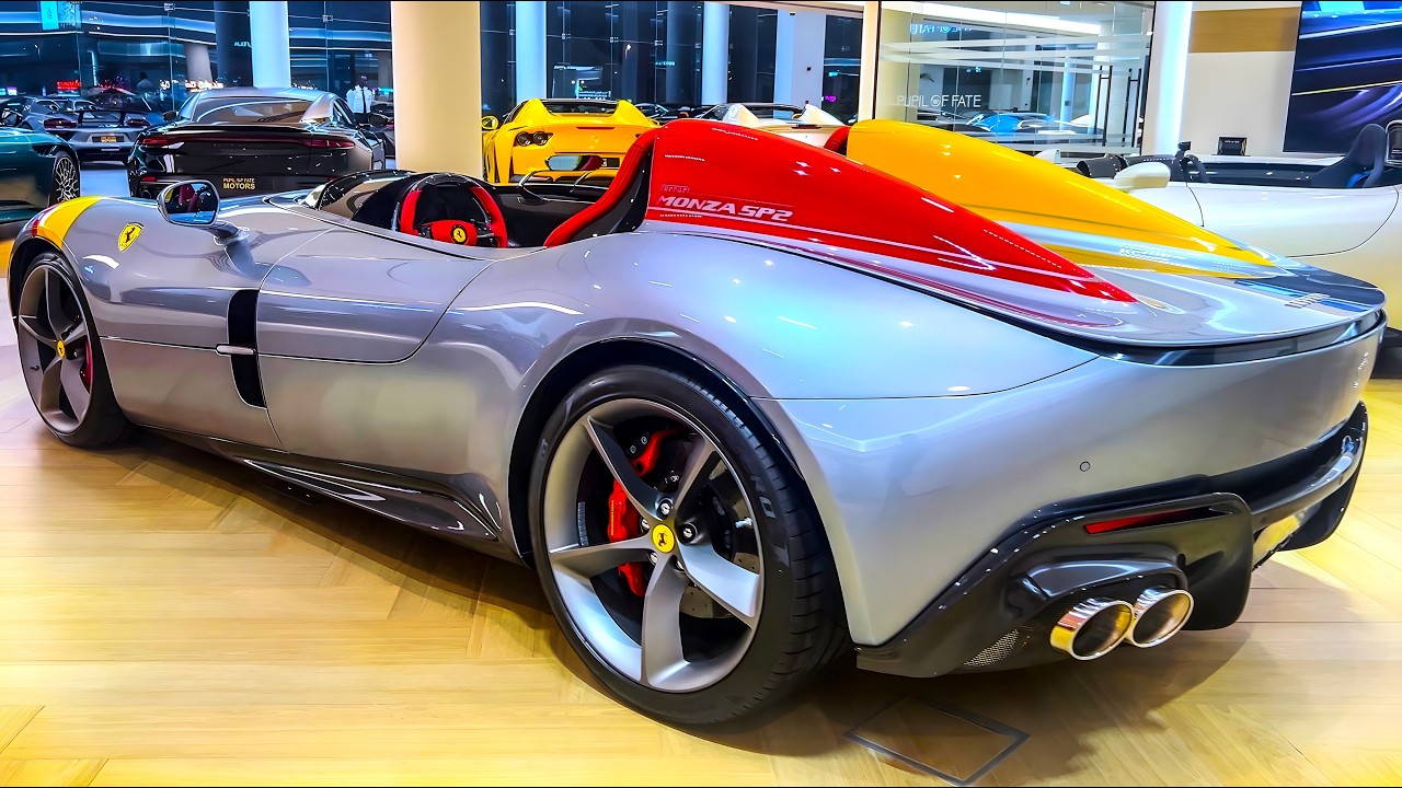 Gray Ferrari Monza SP2 - Walkaround 4K
