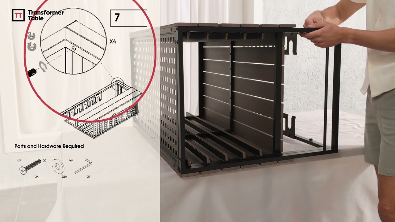 How to Assemble the Transformer Outdoor Bar Cart (Step-by-Step Guide)