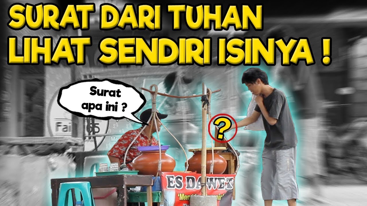 PEDAGANG YANG BERNASIB BAIK, LIHAT YANG DIA DAPATKAN | SOCIAL EXPERIMENT