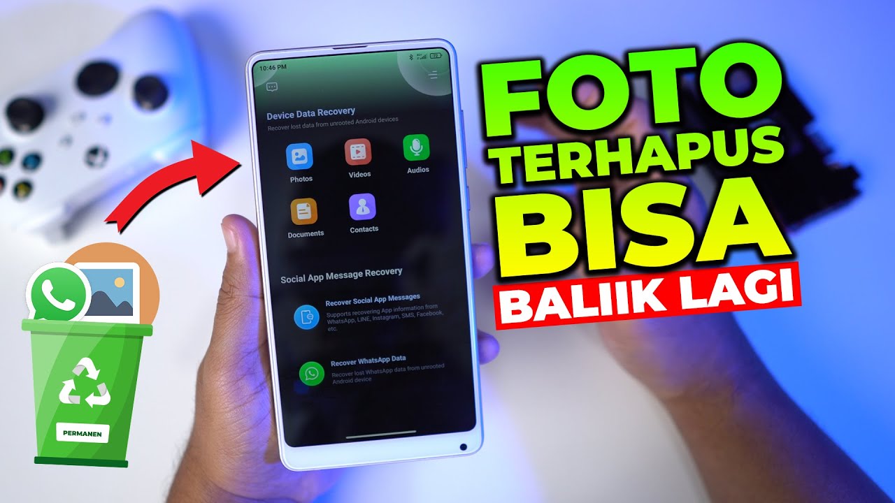 AMAZING! Cara Kembalikan Foto Yang Terhapus Permanen Di HP Android 2024