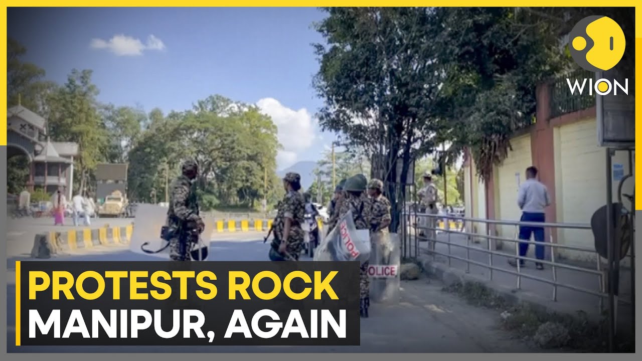 Manipur Unrest: Manipur Violence Escalates as Protestors Attack MLA Residence Over Killing | WION