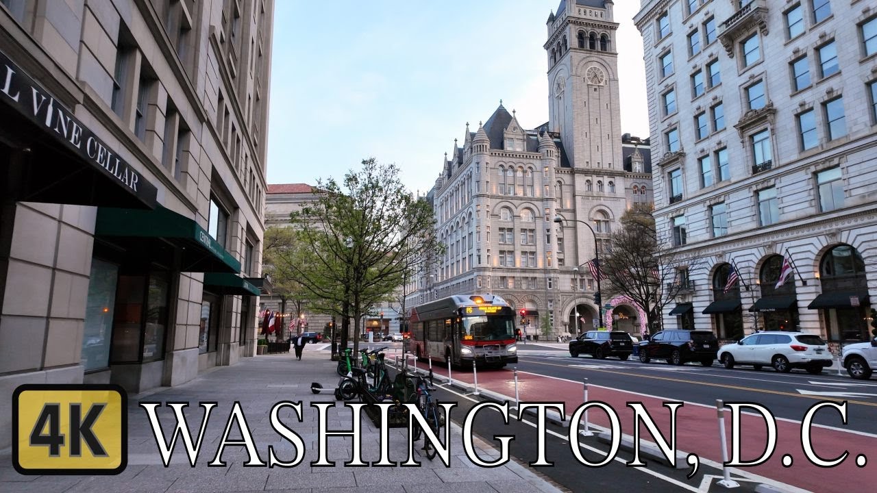 🇺🇸 Washington DC 2025: Uncovering Downtown's Hidden Secrets by Foot!🚶‍♀️ Walking Tour of DC