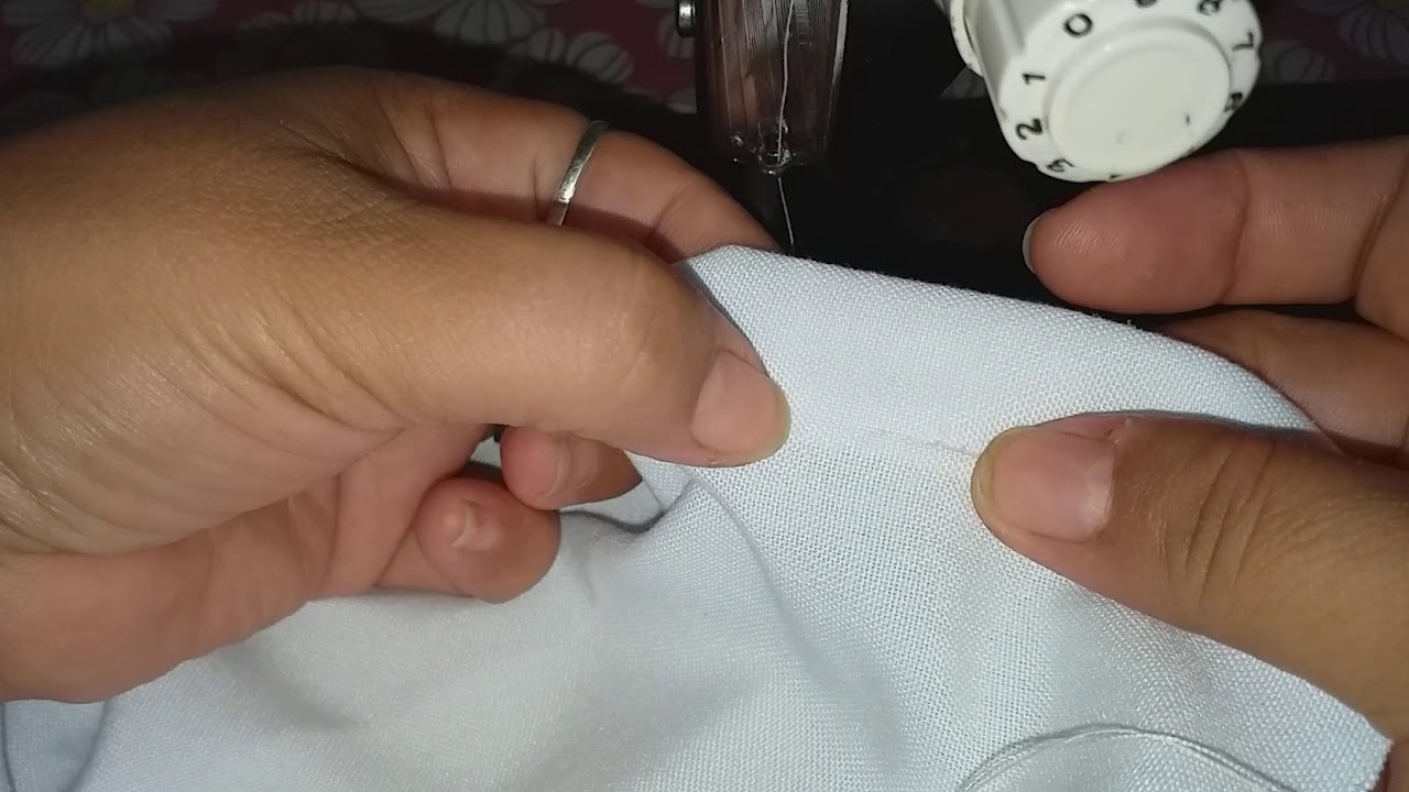 Dobladillo invisible en máquina antigua 