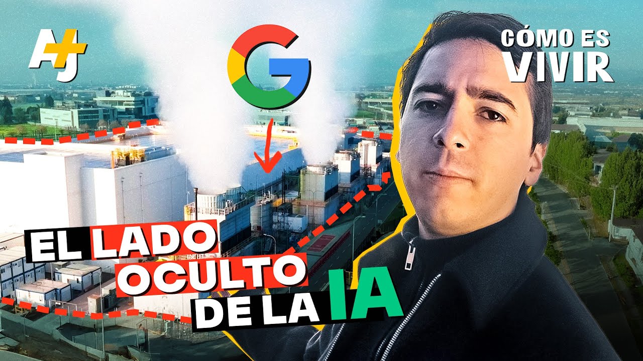 ¿Cómo es vivir al lado de un data center de Google en Chile? | @ajplusespanol