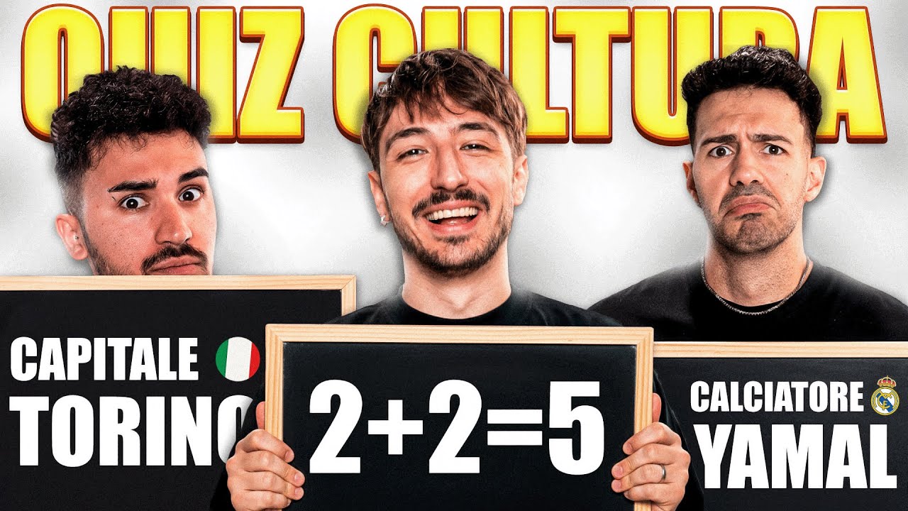 CHI &egrave; IL PIU' IGNORANTE tra NOI? | con VALE BISE e KEVIN BELIEVE