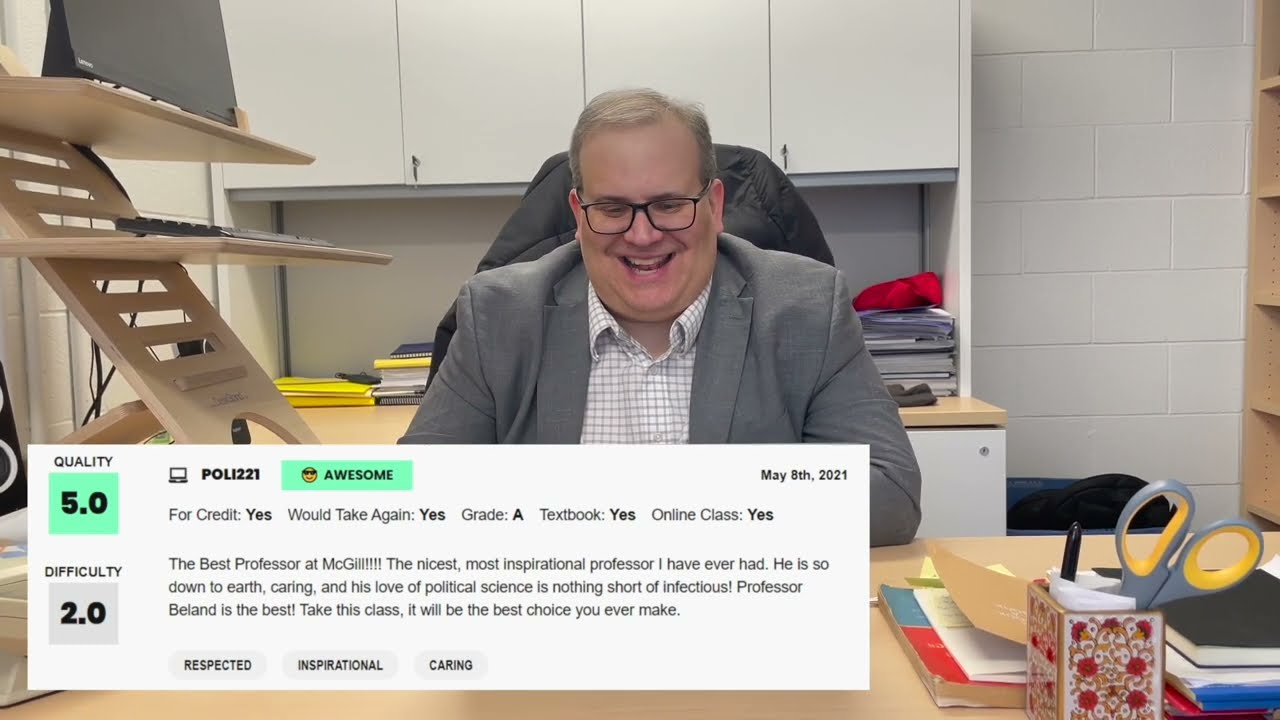 McGill Political Science Professors Read Rate My Professor Reviews | McGill PSSA