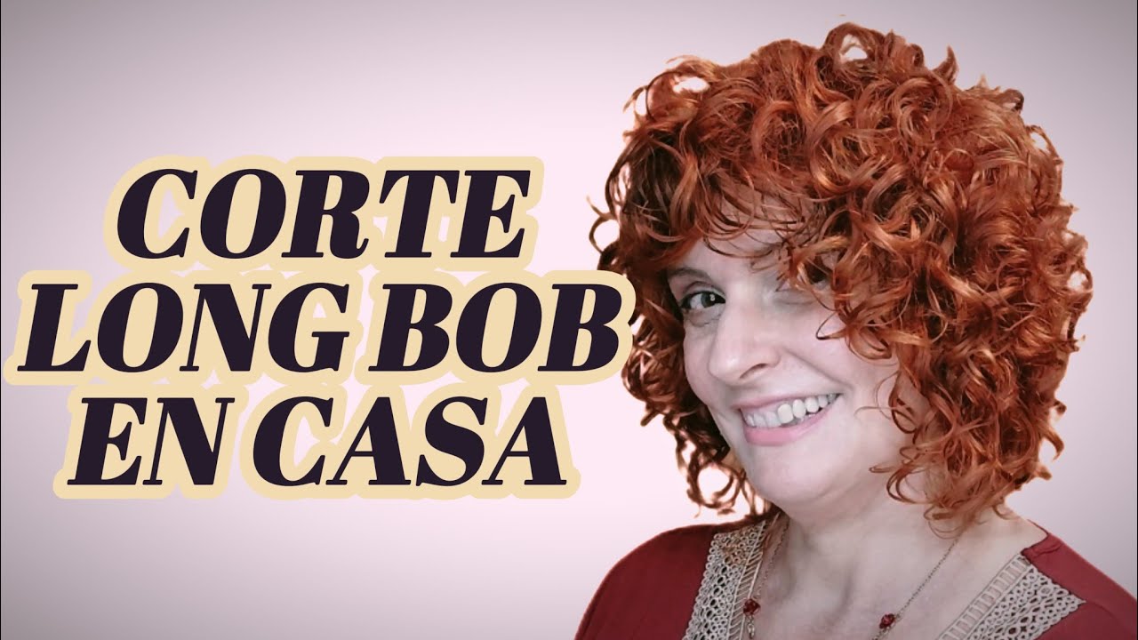 tutorial corte long bob con volumen en casa