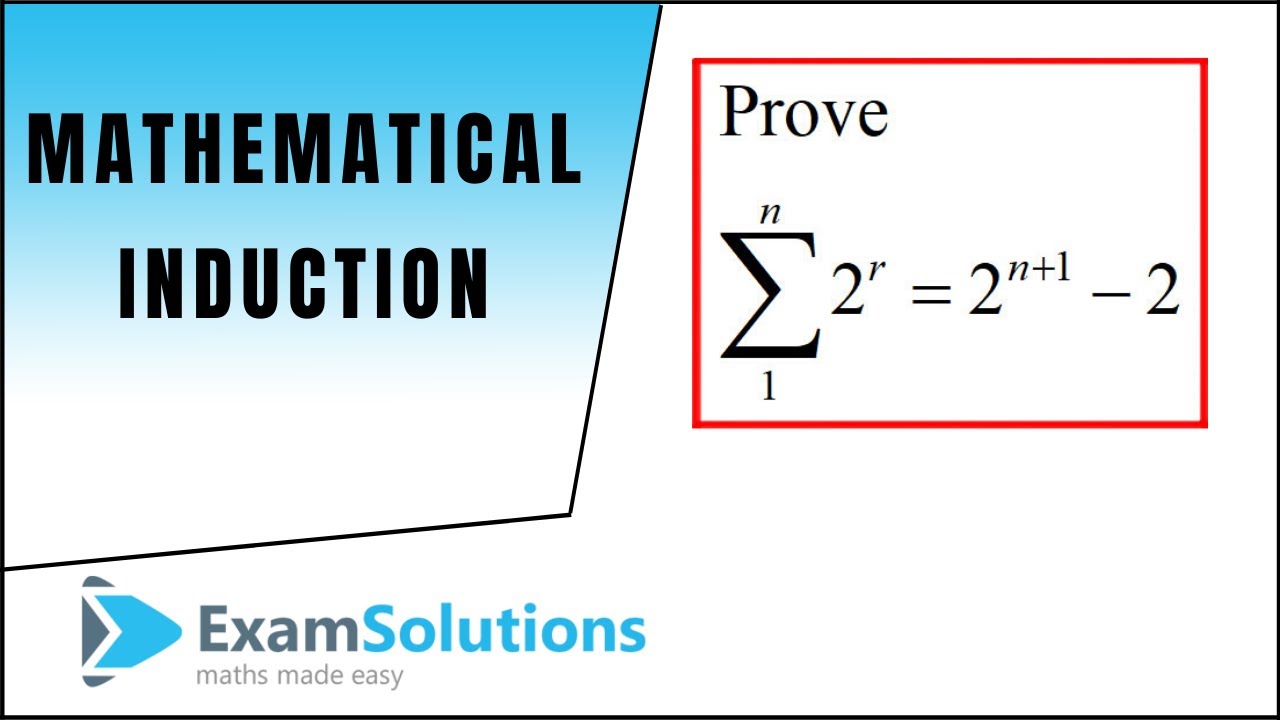Proof by Induction - Sum of series : Example | ExamSolutions