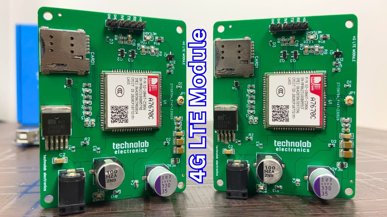 Модуль 4G LTE: будущее связи с Arduino. | JLCPCB.