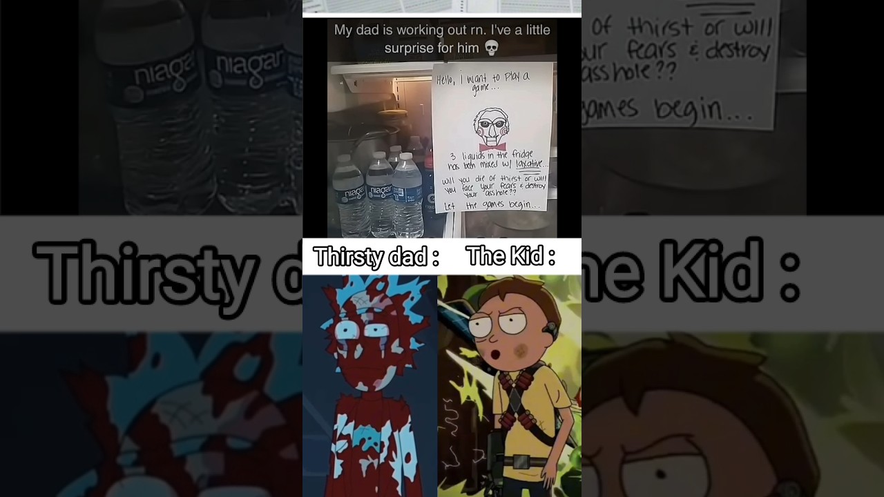 I want to play a game 🗿 #memes #rickandmorty