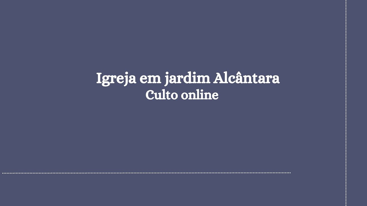 14/12/2023 - Culto Igreja em Jardim Alcântara