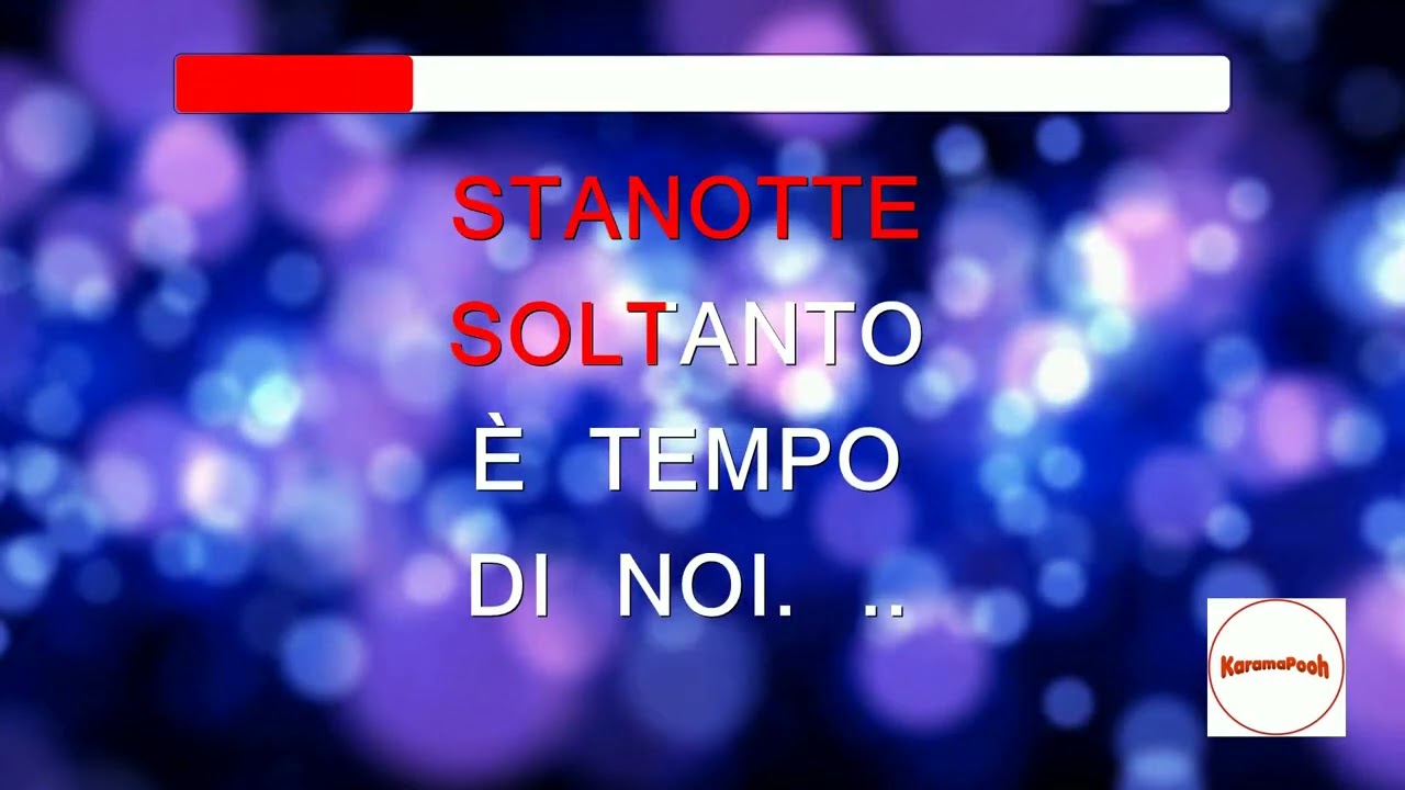 LASCIA CHE SIA - KARAOKE POOH