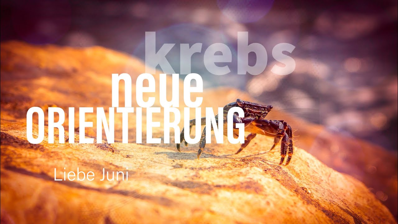 Krebs Liebe Juni: Verlasse, was nicht deins ist💕💗