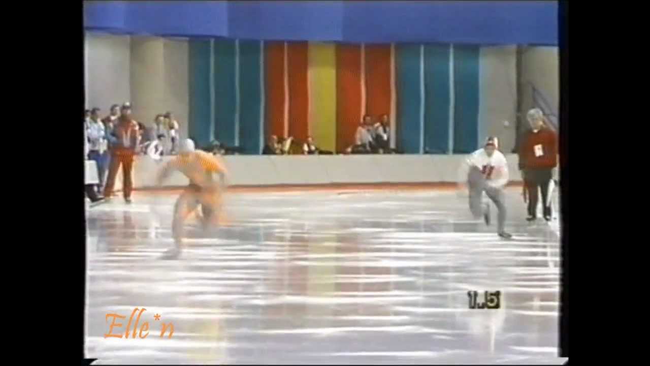 Winter Olympic Games Calgary 1988 - 1000 m Thibault - Jansen