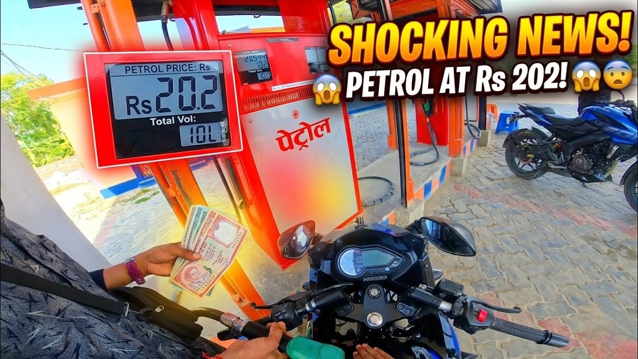 NEPAL PETROL PRICE SHOCK! Rs 202 per Liter! 😱😨