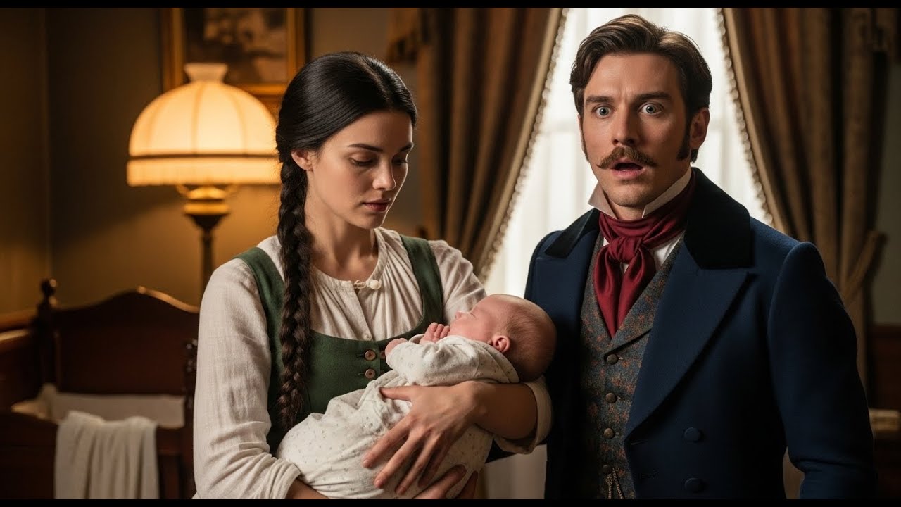 THE COUNT’S BABY CRIED WITH EVERY NANNY, BUT HE ONLY SMILED IN THE ARMS OF THE NEW MAID
