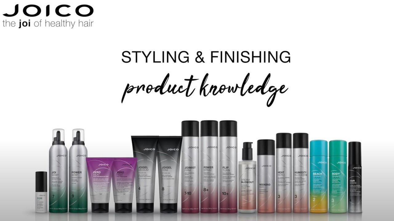 JOICO Style & Finish Product Knowledge