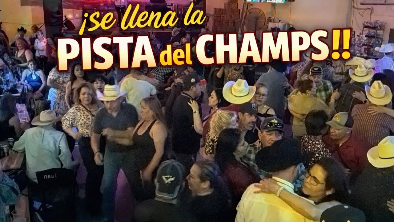 PISTA LLENA ! GRAN AMBIENTE EN EL CHAMPS!
