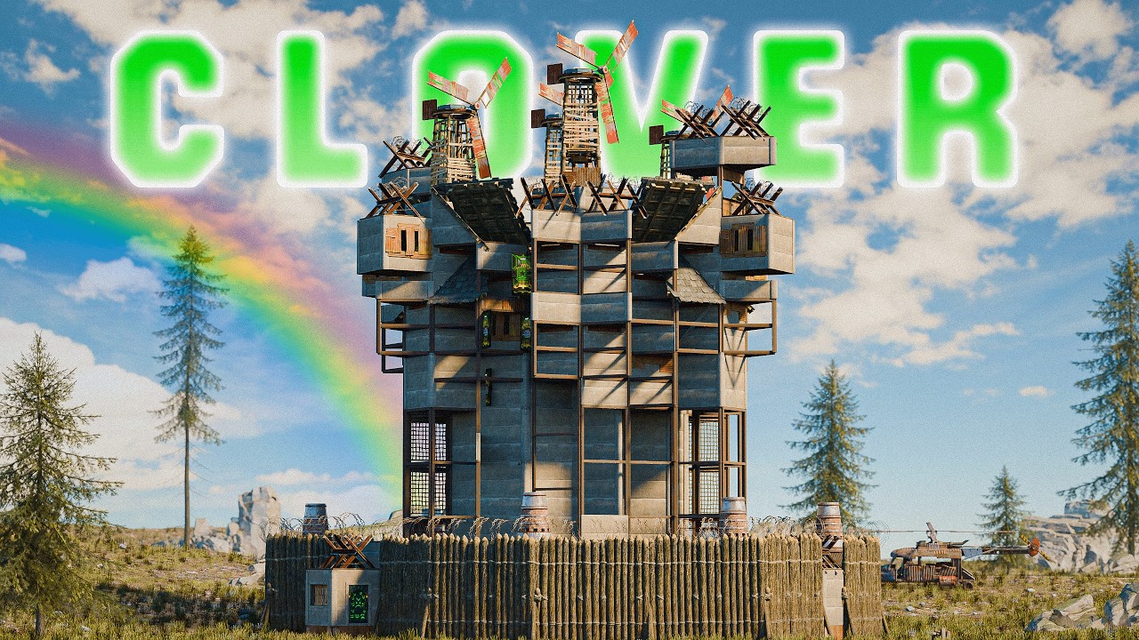 The BEST 4/6 Man Rust Base In 2026 Opencore + Anti Siege  | The Clover