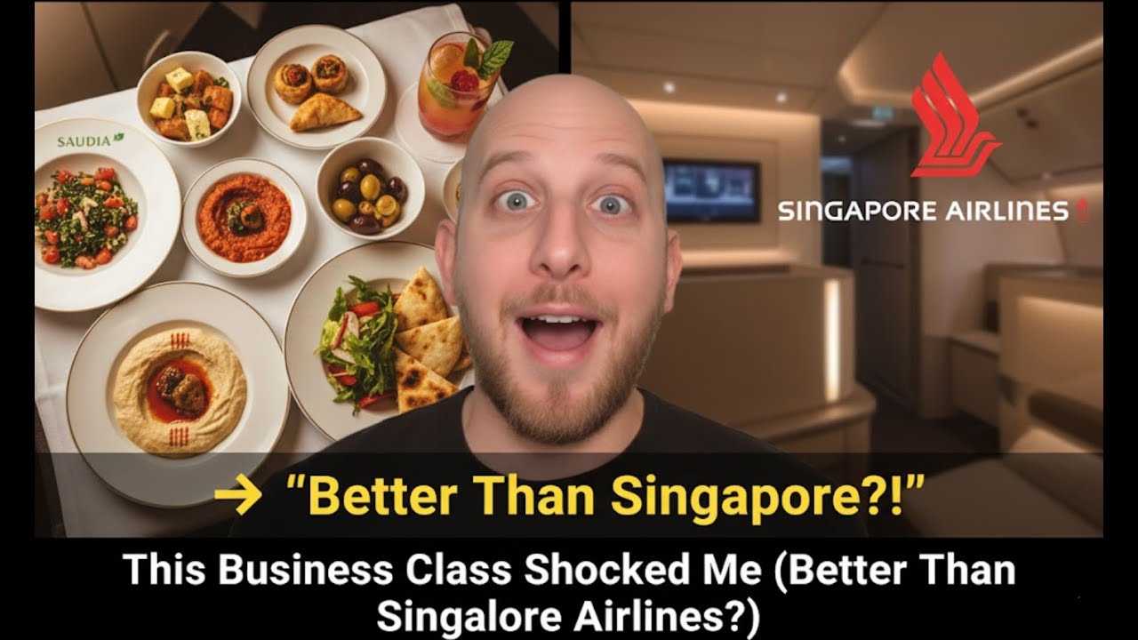 Бизнес-класс Saudia меня ПОТРЯС (лучше, чем Singapore, Qatar или Emirates Airlines?!)