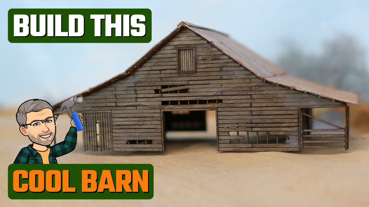 Build a COOL N Scale Barn
