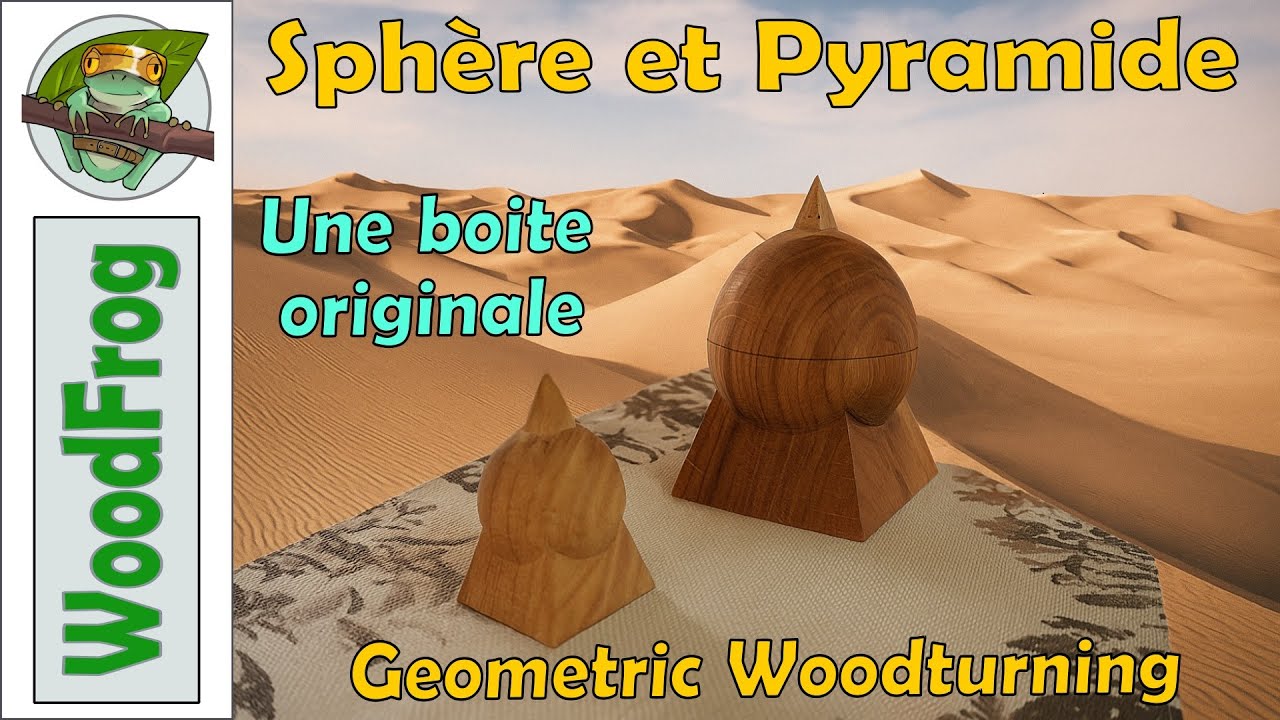 Réaliser une boite dans une sphère fusionnée avec une pyramide