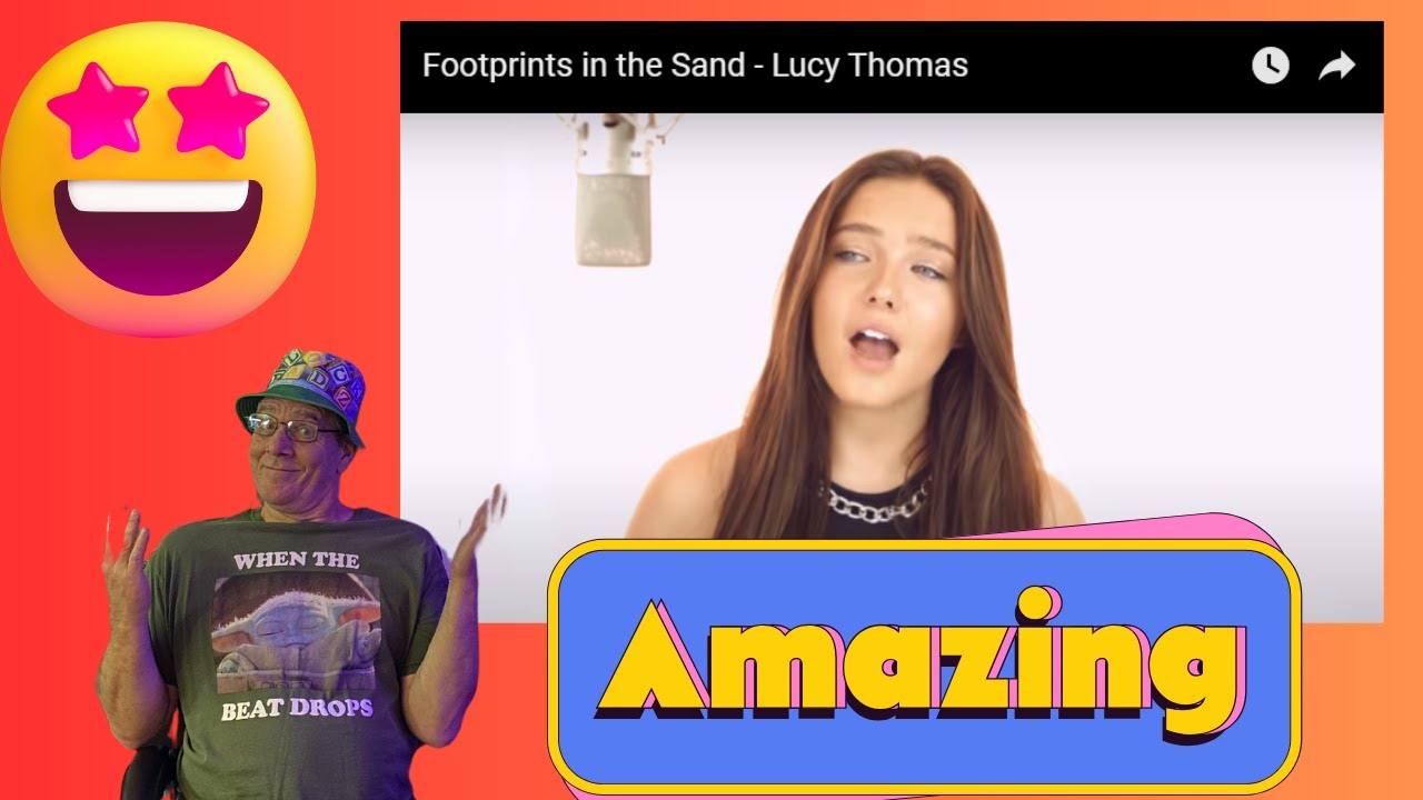 The BIGZ Are On |  LUCY THOMAS - Footprints in the Sand.. | Reaction!!